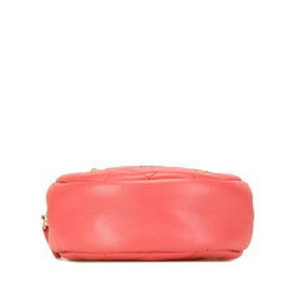 Chanel Matelasse Heart Mark Shoulder Crossbody Coco Camellia Bag Lambskin - Picture 3 of 6